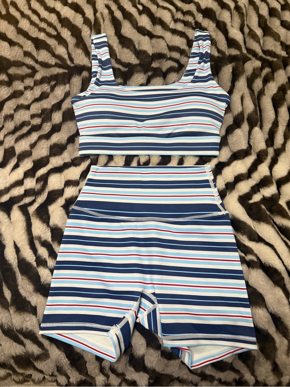 Shop FANCY workout set size extra small
